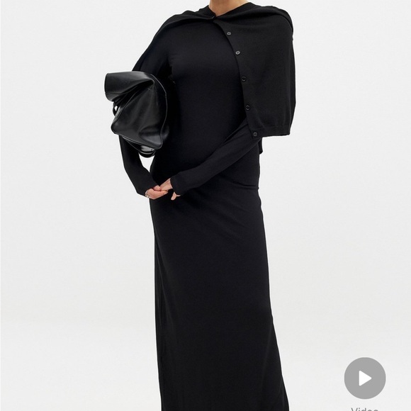 Naked Fashion Soft Line Boat Neck Maxi Dress. Size S. - Picture 3 of 6